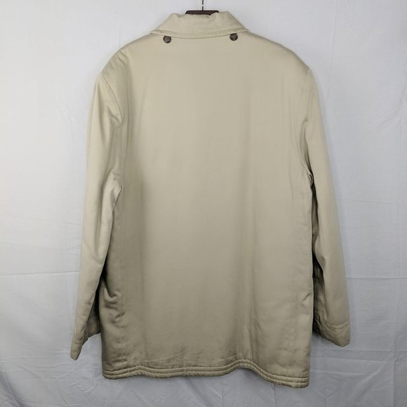 Vintage Buck Skein Faux Double Breast Pea Coat - Picture 4 of 10